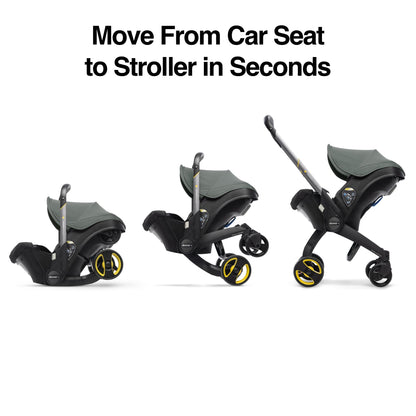 Doona Car Seat & Stroller, Deep Blue - All-in-One Travel System