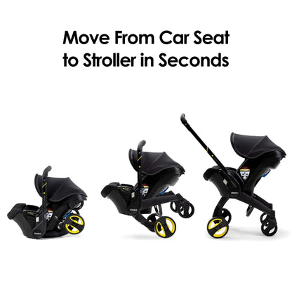 Doona Car Seat & Stroller, Deep Blue - All-in-One Travel System