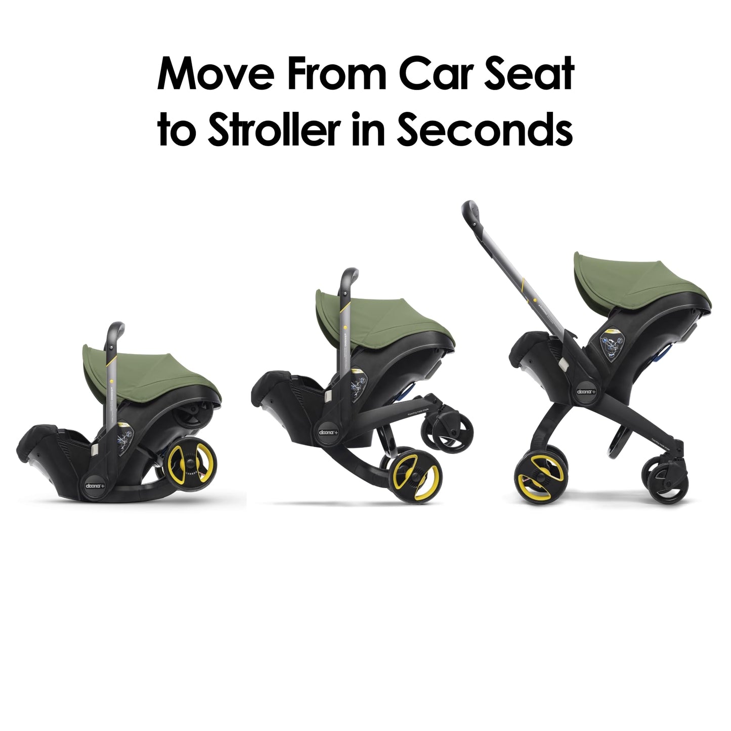 Doona Car Seat & Stroller, Deep Blue - All-in-One Travel System