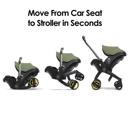 Doona Car Seat & Stroller, Deep Blue - All-in-One Travel System