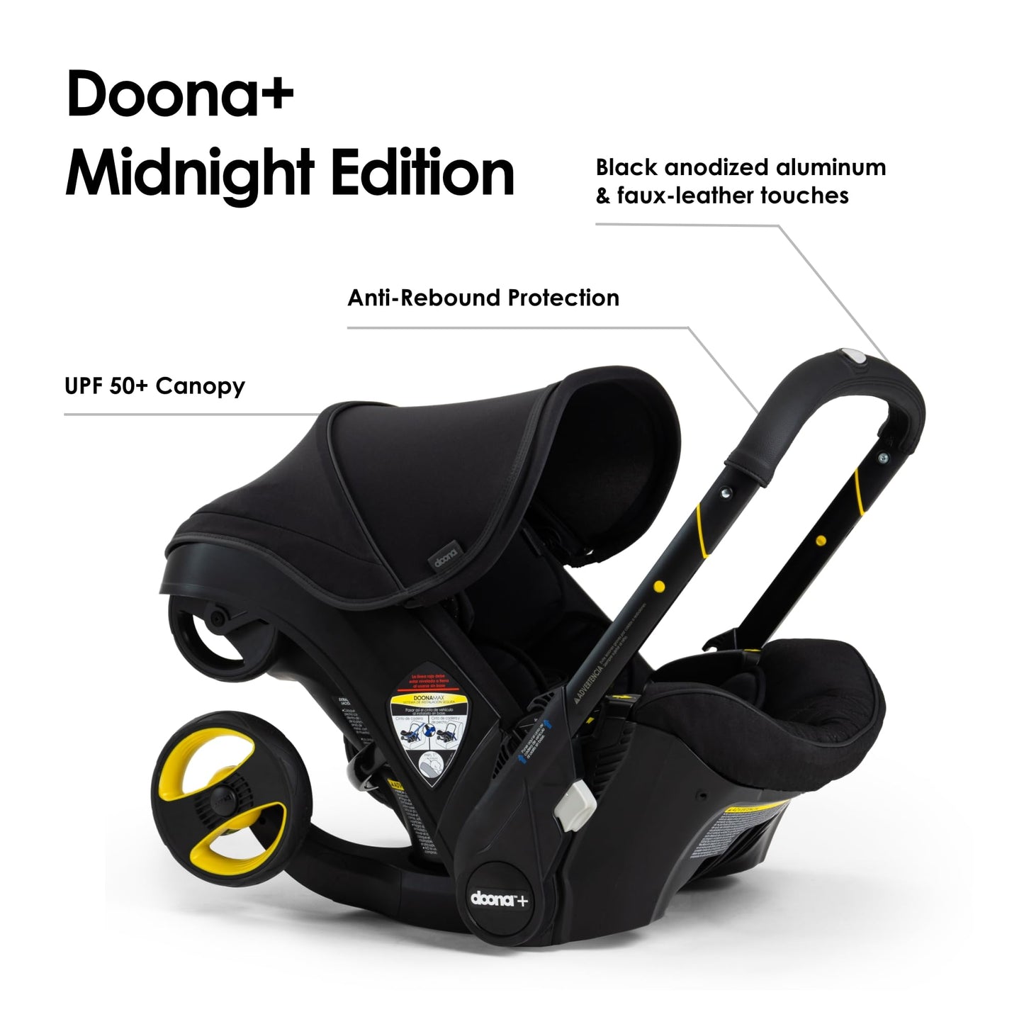 Doona Car Seat & Stroller, Deep Blue - All-in-One Travel System
