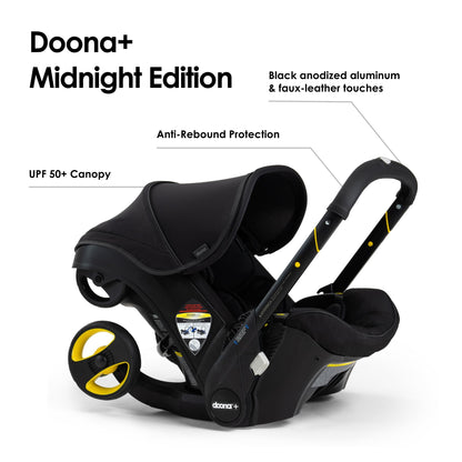 Doona Car Seat & Stroller, Deep Blue - All-in-One Travel System