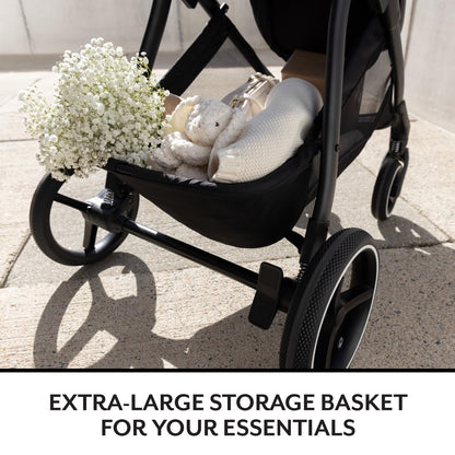 Evenflo Shyft Intuiti Travel System with Revolve180 LiteMax™ NXT Rotating Rear-Facing Lightweight Preemie and Infant Car Seat 3-30 lbs. (Fossil Gray)