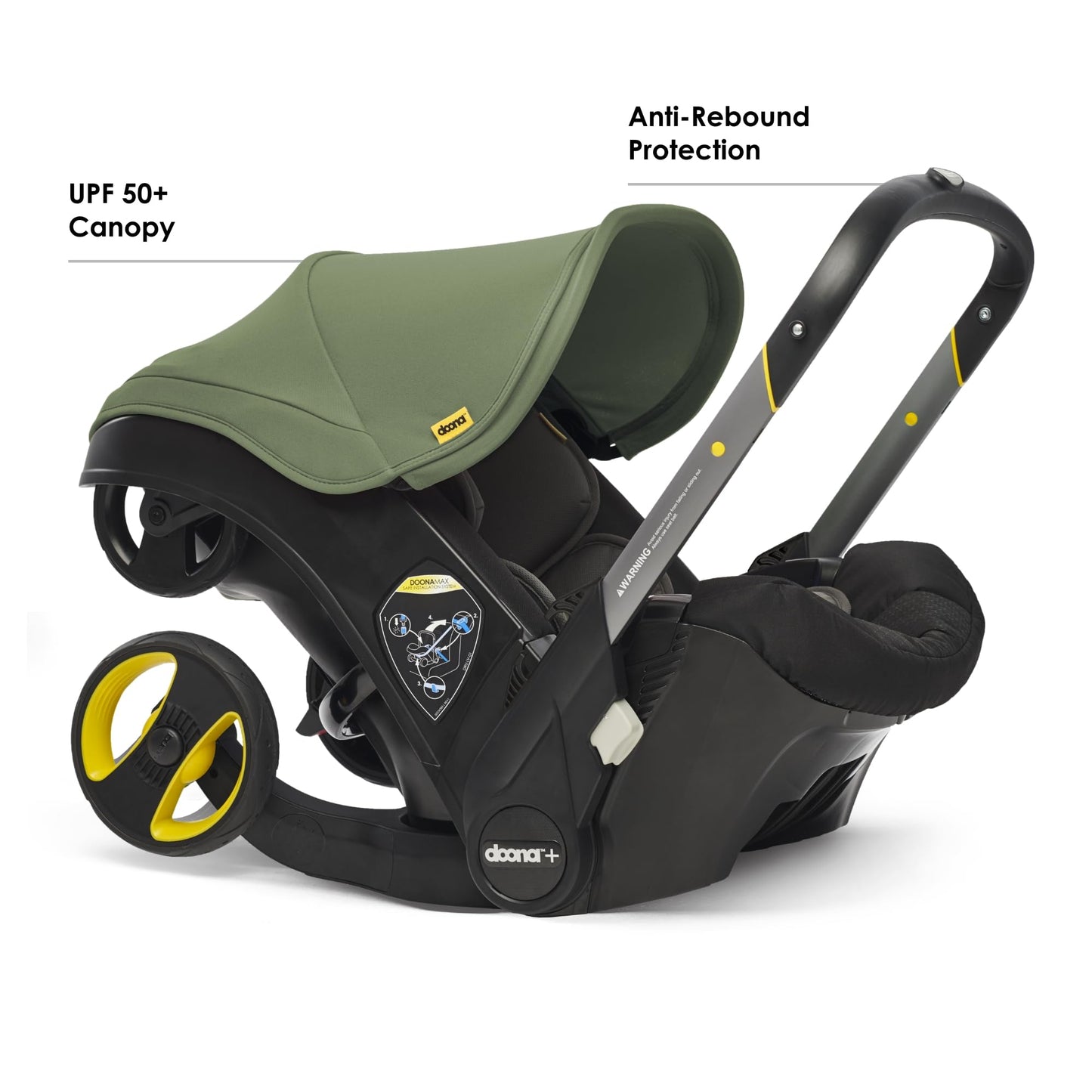 Doona Car Seat & Stroller, Deep Blue - All-in-One Travel System