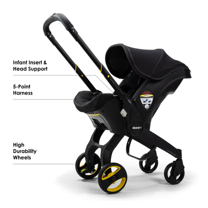 Doona Car Seat & Stroller, Deep Blue - All-in-One Travel System