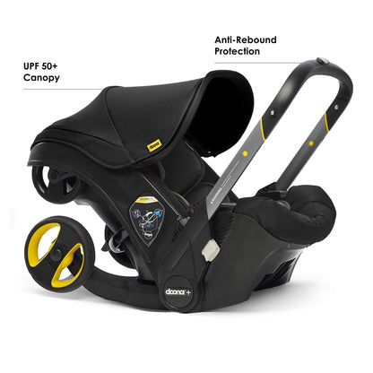 Doona Car Seat & Stroller, Deep Blue - All-in-One Travel System